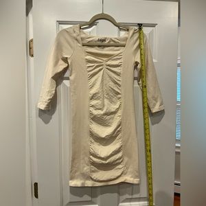 Free People Cream Dress